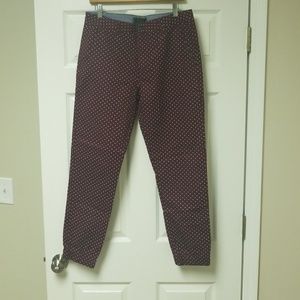 Forever 21 Men's "Poka Dotted Button Up Joggers"